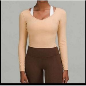 Lululemon s12 align long sleeve shirt contour